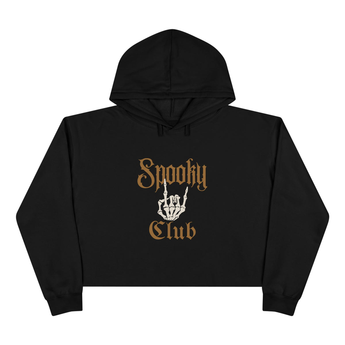 Hoodie court Spooky Club — vue 4