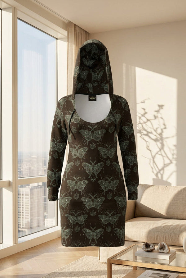 Robe à capuchon Papillon de nuit